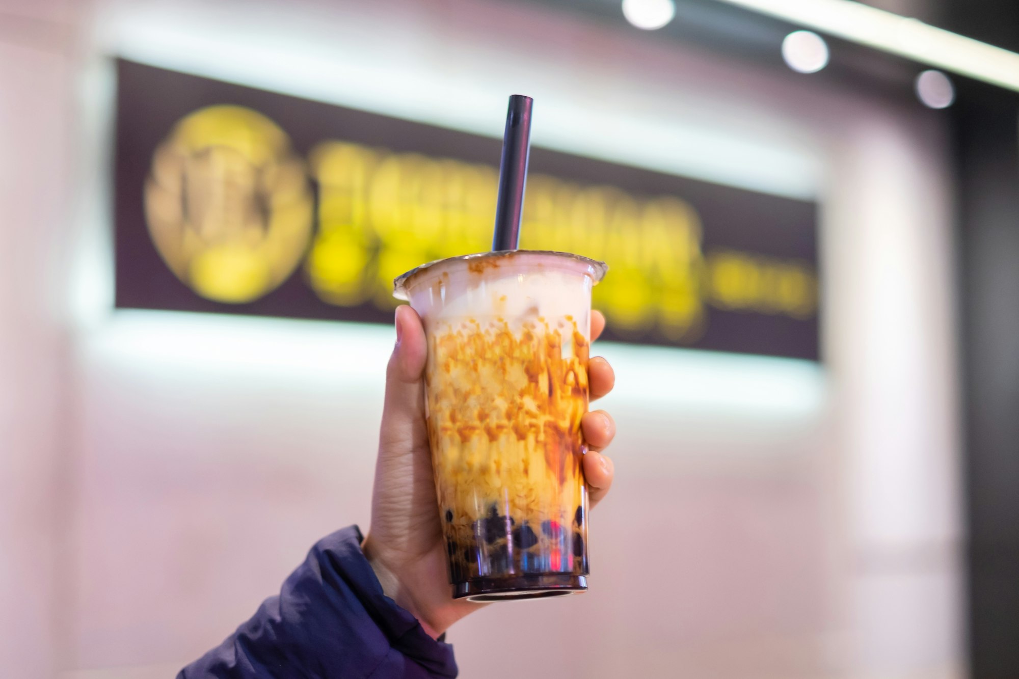 Bubble milk tea