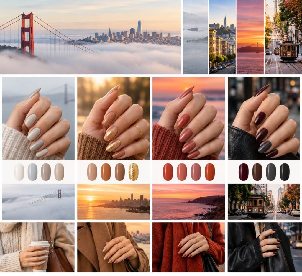 How to Choose a Gel Manicure for Fall in San Francisco